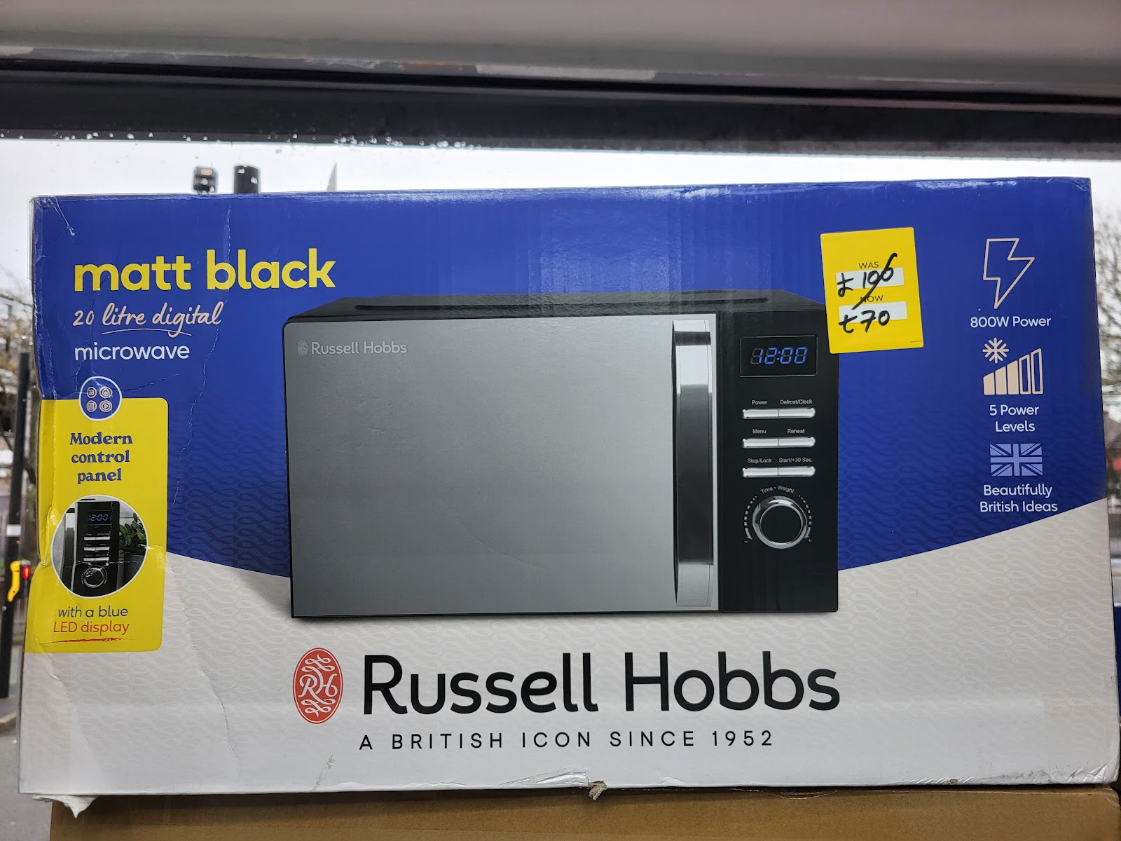 Home appliances in store, Preston — view 2